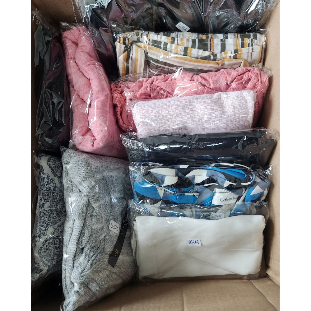 Mixed Brand Capsule Wardrobe Women Large Multicolor Excellent 10 Piece Bundle